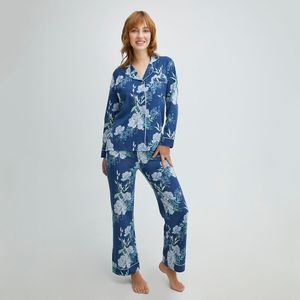 Pijama Mujer Largo Lounge Me Triumph 9903B9